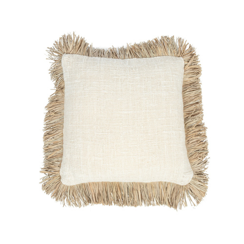 Check The Saint Tropez Cushion Cover - Natural White - 40x40