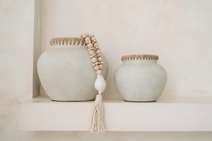 The Kubu Necklace - Natural White small 2
