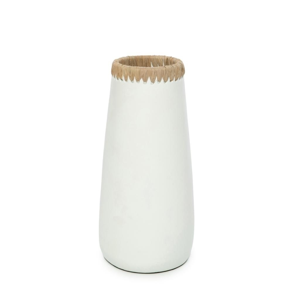 Check The Sneaky Vase - White Natural - L The Sneaky Vase - White Natural - L