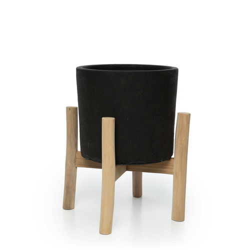 Check The Charcoal Low - Black Natural - S