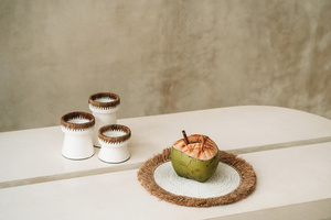 The Pretty Candle Holder - White Natural - M small 1