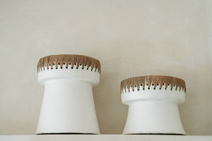 The Pretty Candle Holder - White Natural - M small 7