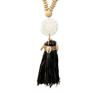 The Lovina Necklace - Natural Black small 3