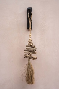 BAZAR BIZAR The Hook black teak wall hook JABR058B small 4