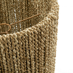 Bazar Bizar The Chalki seagrass table lamp shade natural 30 cm small 2