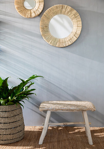 The Raffia Bench small 3