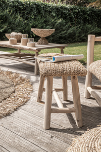 The Raffia Bench small 6