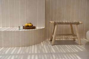 The Porto Seagrass Stool - Natural - M small 10