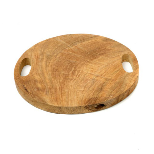 Check The Teak Root Tray - Natural - L
