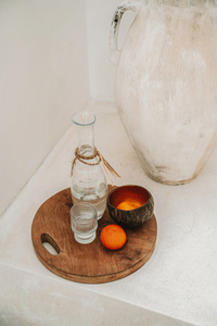 The Teak Root Tray - Natural - M small 1