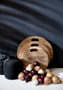 The Teak Root Tray - Natural - M small 4