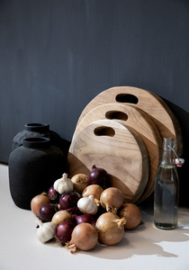 The Teak Root Tray - Natural - M small 7