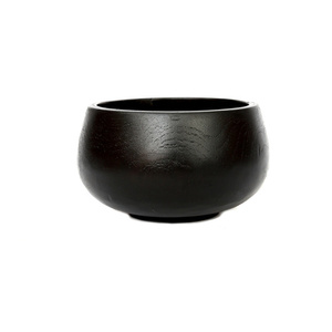 Black Wooden Bowl BAZAR BIZAR Bondi Collection small 5