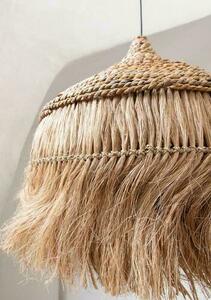 Braided grass pendant lamp - The Abaca Hoola L, E27 small 3