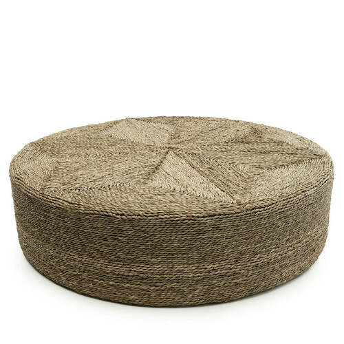 Check The Huge Pouffe - Natural