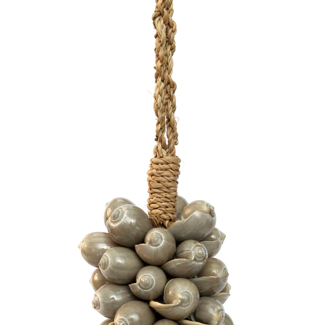 View The Shell & Cotton Tassel - Grey The Shell & Cotton Tassel - Grey