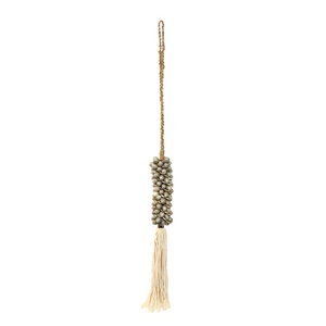 The Shell & Cotton Tassel - Grey 0 The Shell & Cotton Tassel - Grey small 0