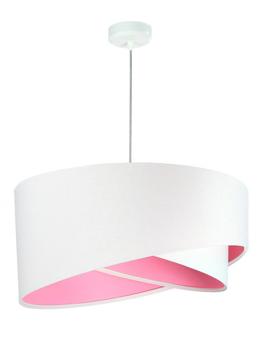 Check Elegance 60W E27 white/pink teenage lamp