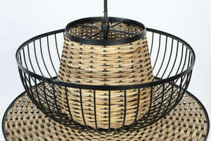 BOHO SILVA pendant lamp by Lunares Design L small 2