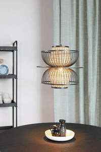 BOHO SILVA pendant lamp by Lunares Design L small 8