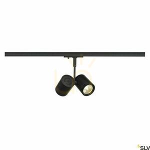 Track Light SLV BIMA 2 Black GU10 2x50W 1-Circuit 143430 6 Track Light SLV BIMA 2 Black GU10 2x50W 1-Circuit 143430 small 6