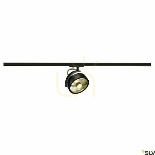 Check Track Light SLV KALU black GU10 ES111 75W 230V 143540