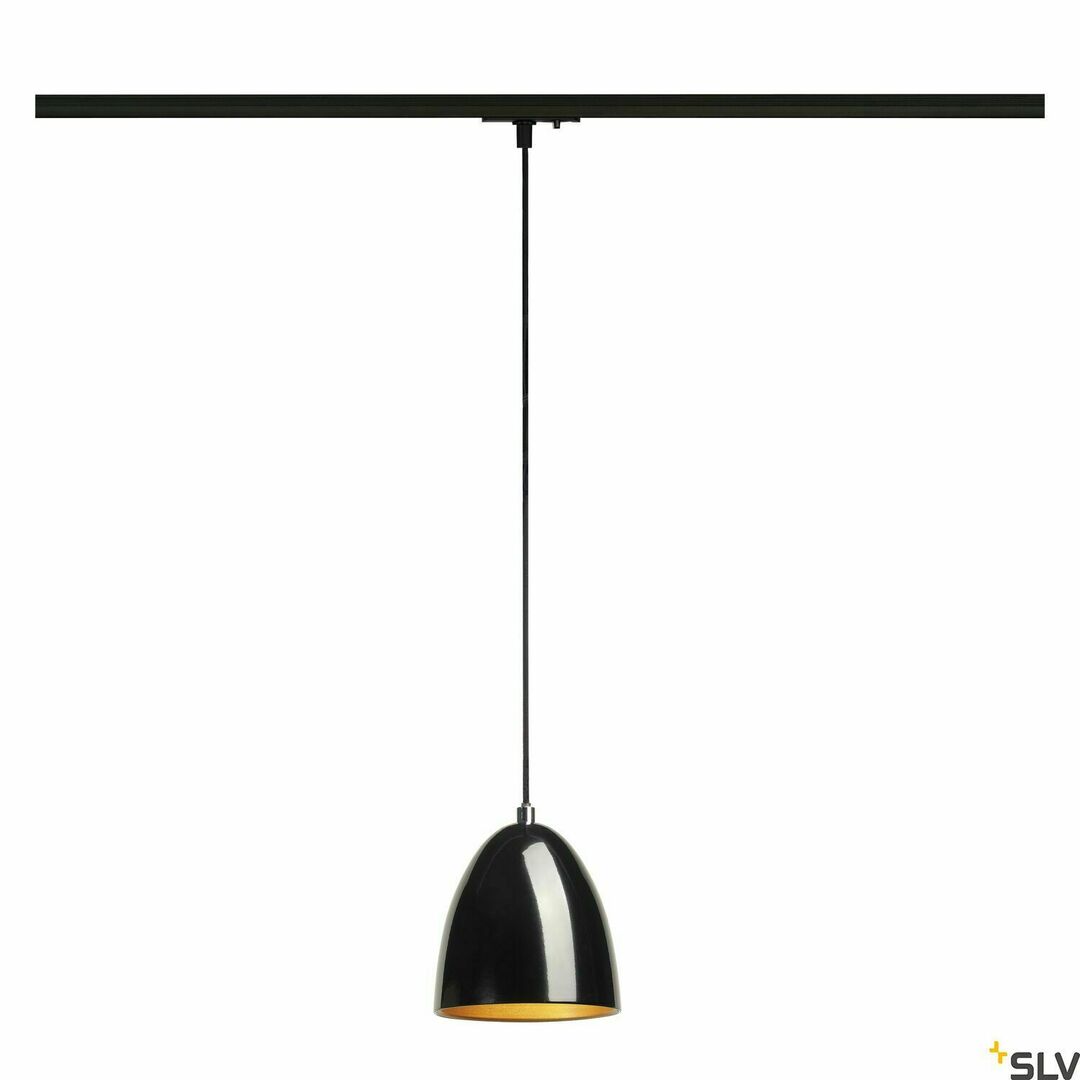Check Hanging Pendant Lamp for Track SLV PARA CONE 14 Black GU10 35W 143990 Hanging Pendant Lamp for Track SLV PARA CONE 14 Black GU10 35W 143990