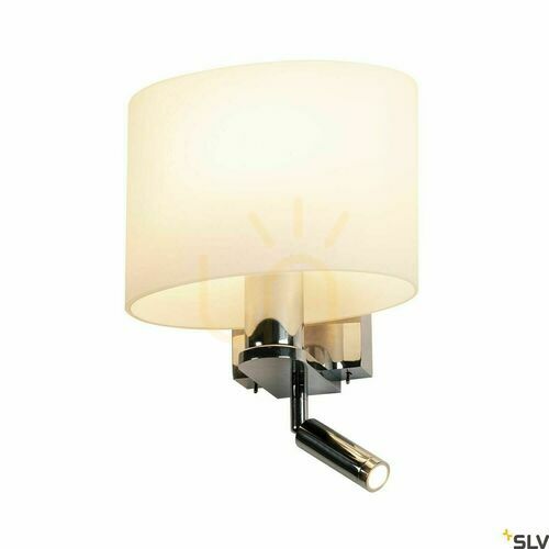 Check Surface-Mounted Wall Lamp SLV Kenkua Spot WL Chrome 2W 3000K 1002855