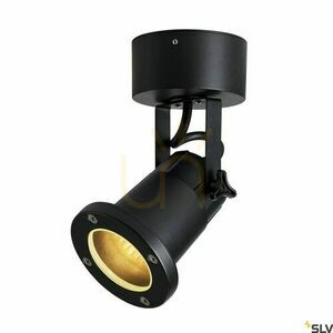 Outdoor Wall Spotlight SLV Nautilus WL Black 11W IP54 1002867 small 1