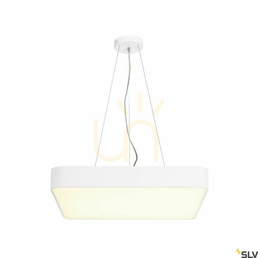 View Ceiling Light SLV MEDO 60 Square DALI LED White 39W 3000K 1002882 Ceiling Light SLV MEDO 60 Square DALI LED White 39W 3000K 1002882