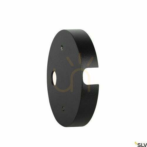 Check Mounting Plate SLV NAUTILUS black aluminum 9.6 cm 1002884