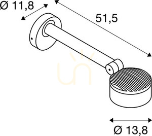 Outdoor display light SLV ESKINA D anthracite 14.5W 1000lm IP65 1002905 6 Outdoor display light SLV ESKINA D anthracite 14.5W 1000lm IP65 1002905 small 6