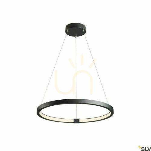 Check Pendant Light SLV ONE 60 DALI Black LED 24W 3000/4000K 1002909
