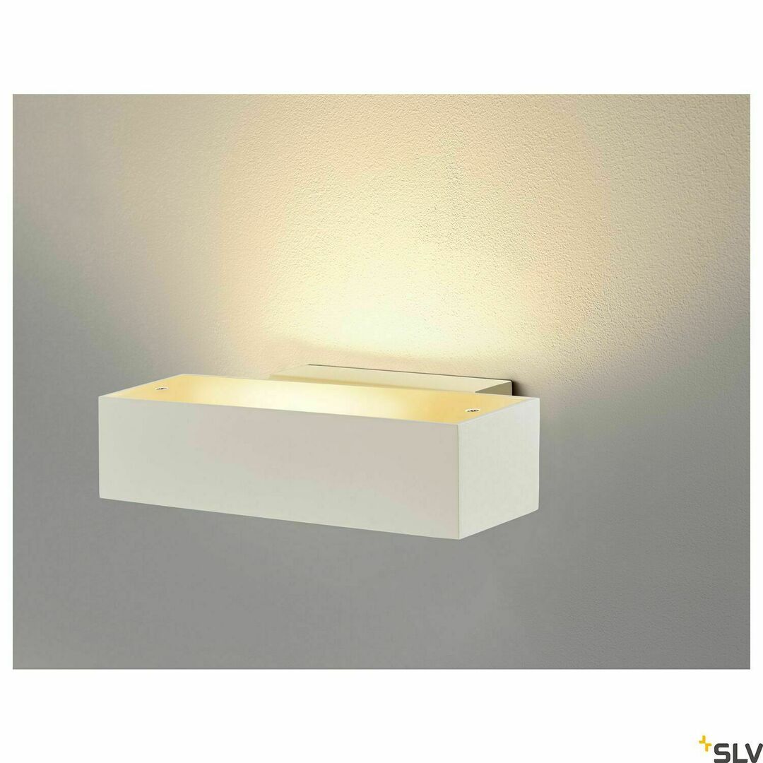 Display Surface-Mounted Wall Lamp SLV ANDREAS QT-DE12 White 80W 1002925 Surface-Mounted Wall Lamp SLV ANDREAS QT-DE12 White 80W 1002925