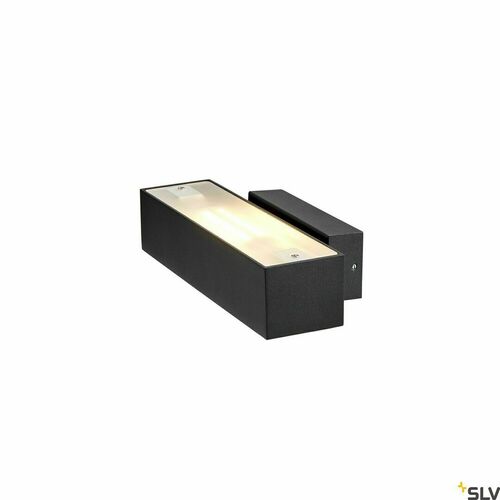 Check Surface-Mounted Wall Lamp SLV ANDREAS QT-DE12 Black 80W 1002927