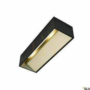 Indoor Wall Light SLV LOGS IN L Black Gold 21W Dim-to-Warm 1002928 small 1