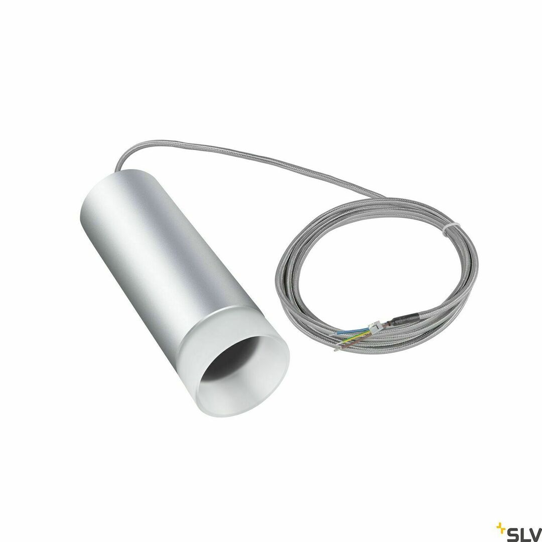 View Pendant Light SLV Astina GU10 Grey Aluminum 20 cm 1002938 Pendant Light SLV Astina GU10 Grey Aluminum 20 cm 1002938