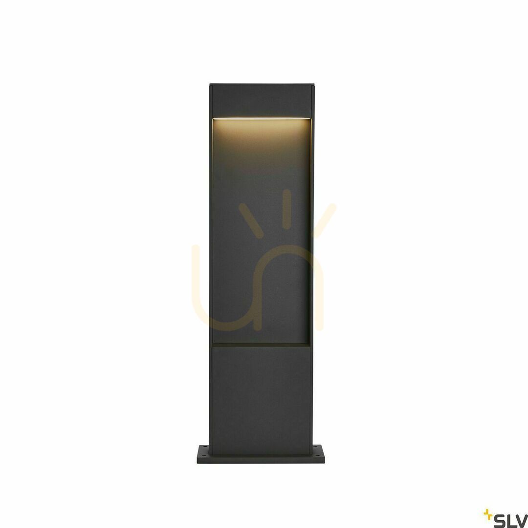 View Outdoor Post Light SLV FLATT POLE 65 Anthracite 10W IP65 1002956 Outdoor Post Light SLV FLATT POLE 65 Anthracite 10W IP65 1002956
