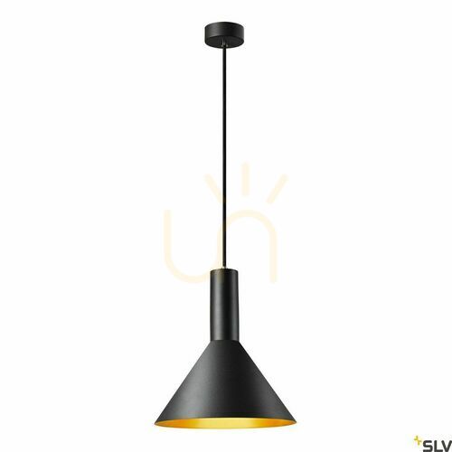 Check Pendant Light SLV PHELIA 275 Gold Black E27 Aluminum 1002949