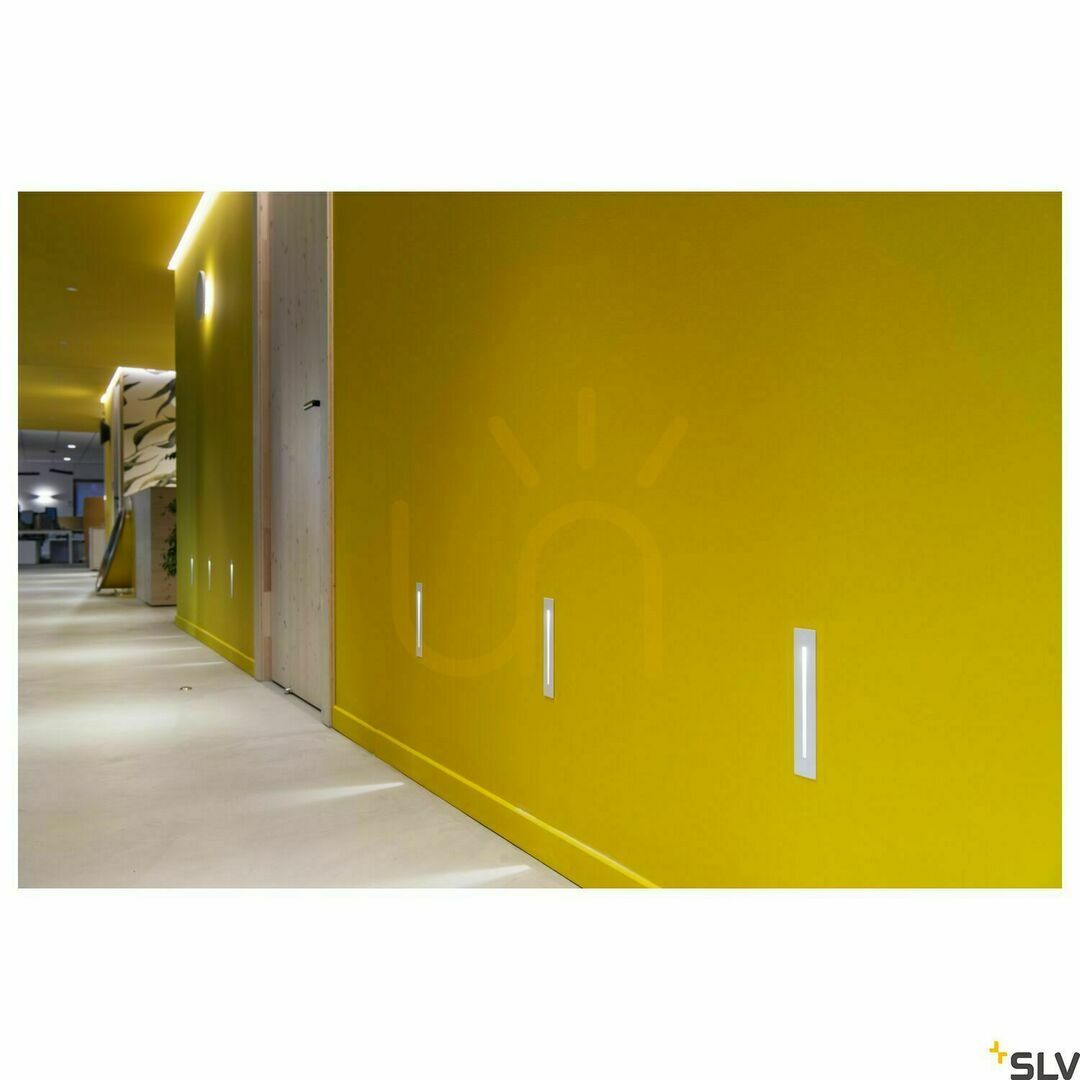Show Recessed wall light SLV NOTAPO II white 2.2W 3000K 1002980 Recessed wall light SLV NOTAPO II white 2.2W 3000K 1002980