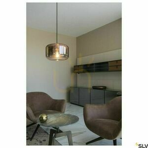 Pendant Light SLV PANTILO 28 Copper Glass 15W 1003007 small 3