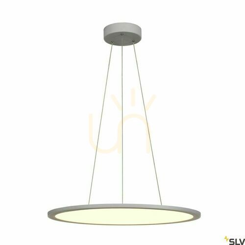 Check Pendant Light SLV LED Panel 60 DALI Grey 43W 4000K 1003047