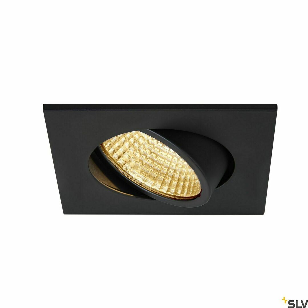 Recessed luminaire SLV NEW TRIA 68 I CS black LED 5.3W 2700K 1003062