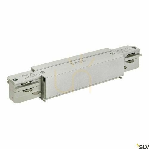 Check Busbar Power Feed Connector SLV EUTRAC 3-Phase Grey 145664
