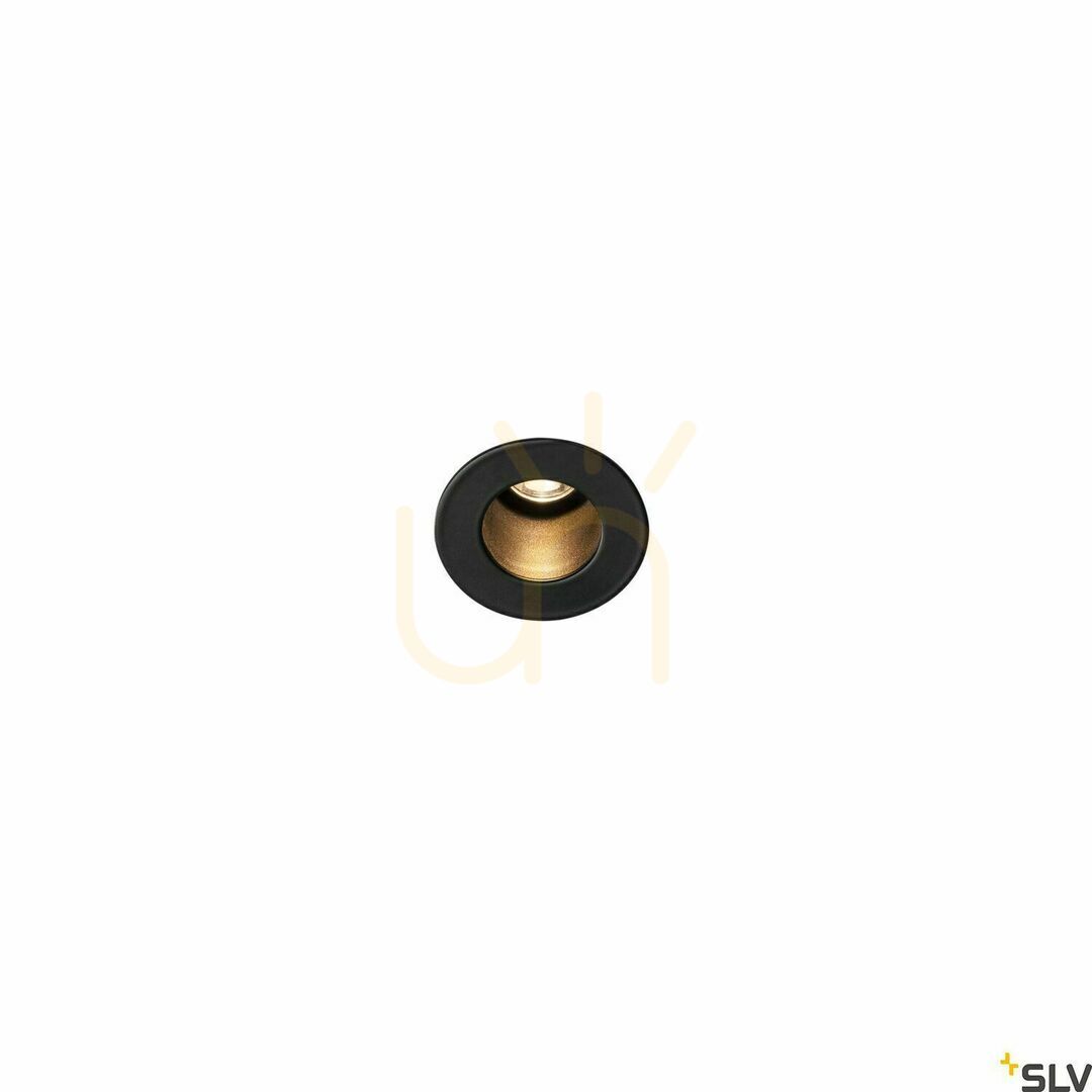 Recessed spotlight SLV HORN MINI LED black 3000K 1W 1000915