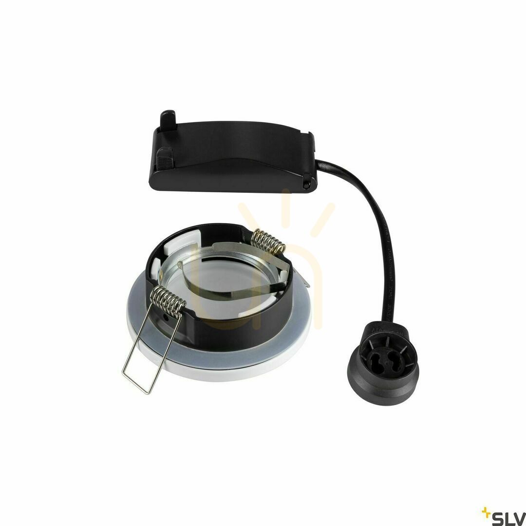 View Outdoor Recessed Light SLV DOLIX OUT GU10 White IP44 50W 1001165 Outdoor Recessed Light SLV DOLIX OUT GU10 White IP44 50W 1001165