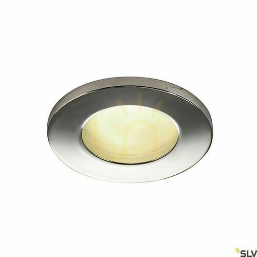 Check Outdoor Recessed Light SLV DOLIX OUT GU10 IP44 Chrome 50W 1001166