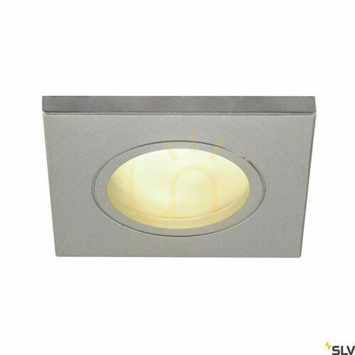 Check Outdoor Recessed Light SLV DOLIX OUT GU10 IP44 Gray Aluminum 1001171
