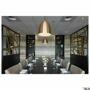 Pendant Light SLV PARA CONE 30 Copper 30 cm E27 60W 133019 1 Pendant Light SLV PARA CONE 30 Copper 30 cm E27 60W 133019 small 1