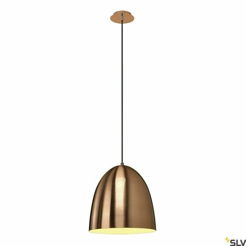 Check Pendant Light SLV PARA CONE 30 Copper 30 cm E27 60W 133019